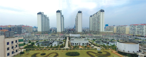 江西最大污水處理廠——南昌朝陽污水處理廠二期工程（省、市優(yōu)良工程，獲滕王閣杯）